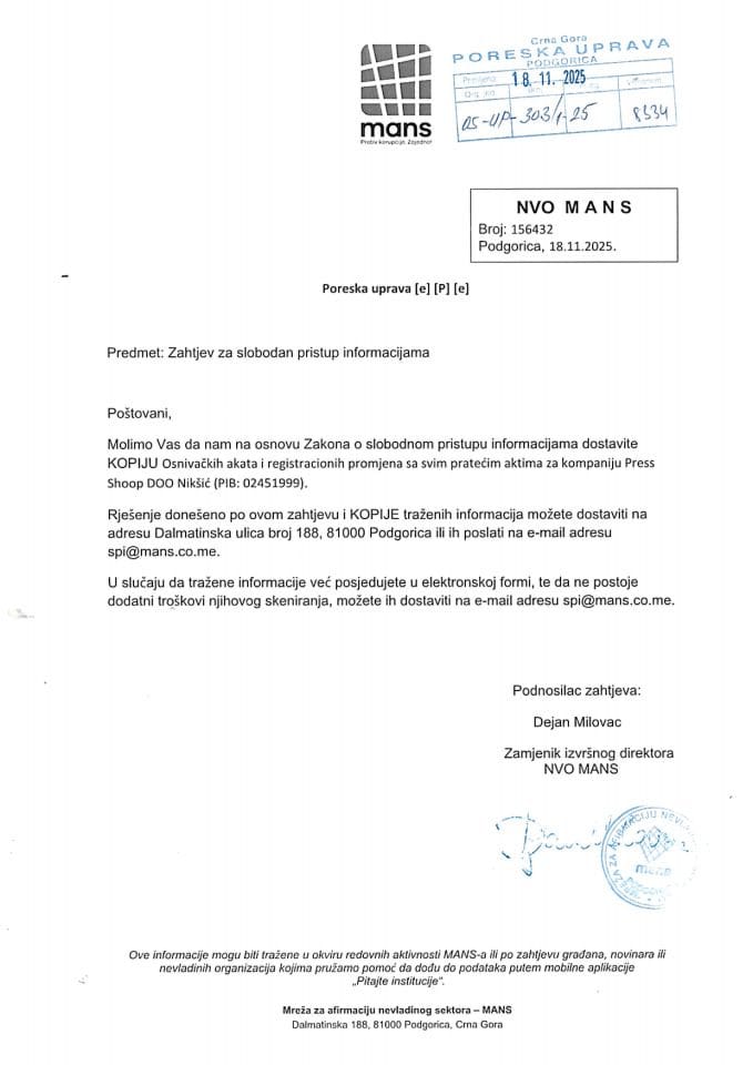 Rješenje 05/02-UP-303/2-25