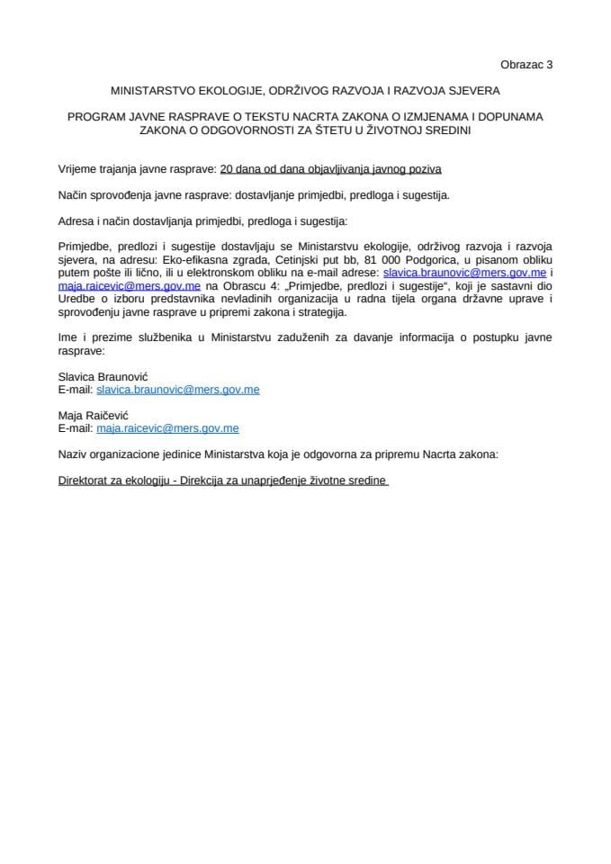 Program javne rasprave