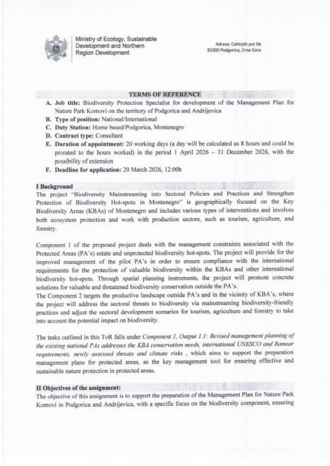 ToR BP Specialist_NP Komovi