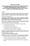 Predlog platforme o učešću crnogorske delegacije koju predvodi ministar ljudskih i manjinskih prava Fatmir Gjekana 70. zasijedanju Komisije Ujedinjenih nacija o statusu žena (CSW), 7-16. mart 2026. godine, Njujork, SAD