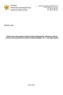 Predlog platforme za radnu posjetu ministra prostornog planiranja, urbanizma i državne imovine, Slavena Radunovića Briselu, Kraljevina Belgija, 10-11. mart 2026. godine