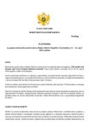 Predlog platforme za posjetu ministarke javnih radova Majde Adžović Republici Azerbejdžan, 13-16. mart 2026. godine