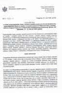 Izvještaj o učešću potpredsjednika Vlade i ministra vanjskih poslova mr Ervina Ibrahimovića, potpredsjednika Vlade za vanjske i evropske poslove dr Filipa Ivanovića i ministra odbrane Dragana Krapovića