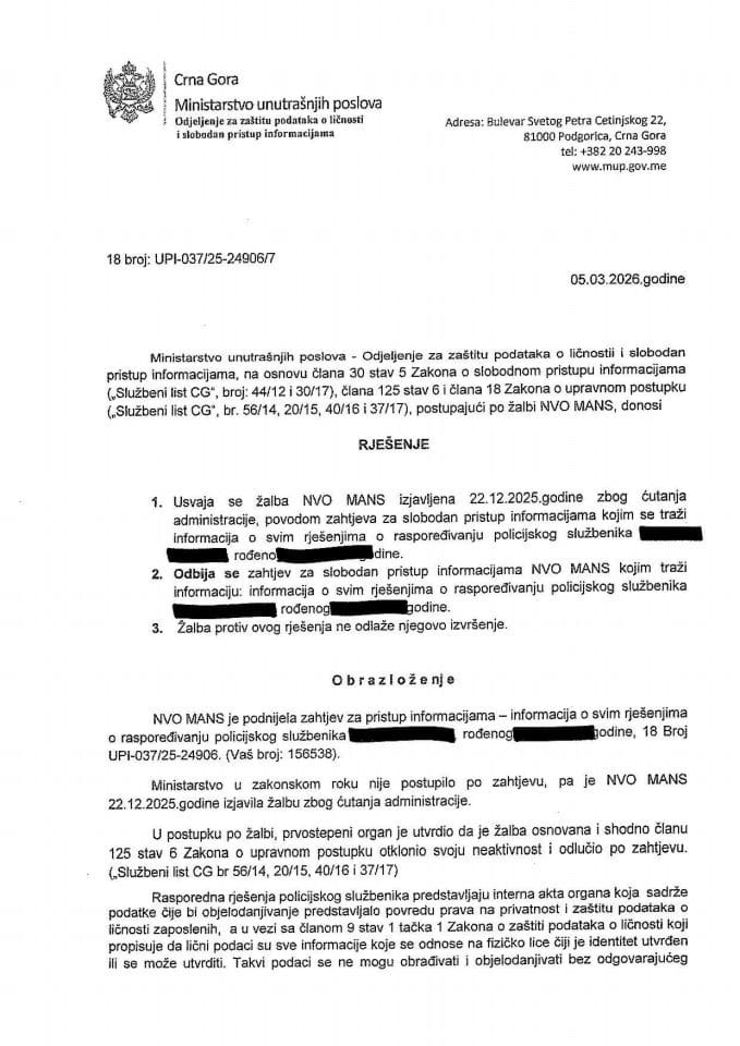 rješenje br. 18-UPI-037/25-24906/7