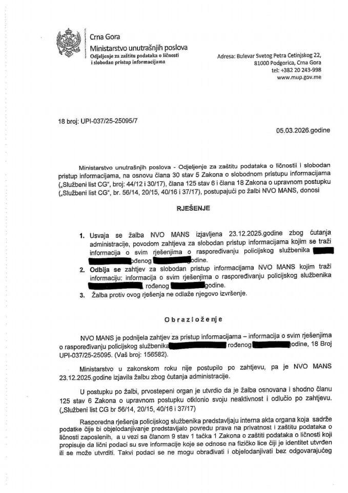 rješenje br. 18-UPI-037/25-25095/7