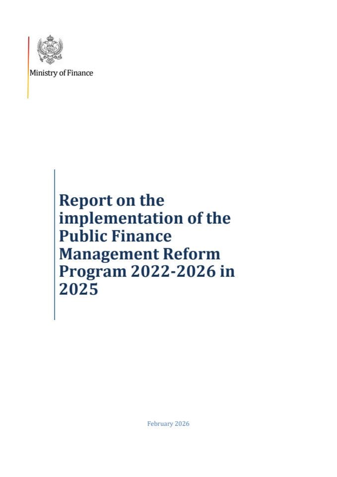 ENG Report on implementation of the PFM Program 2022-2026 in 2025