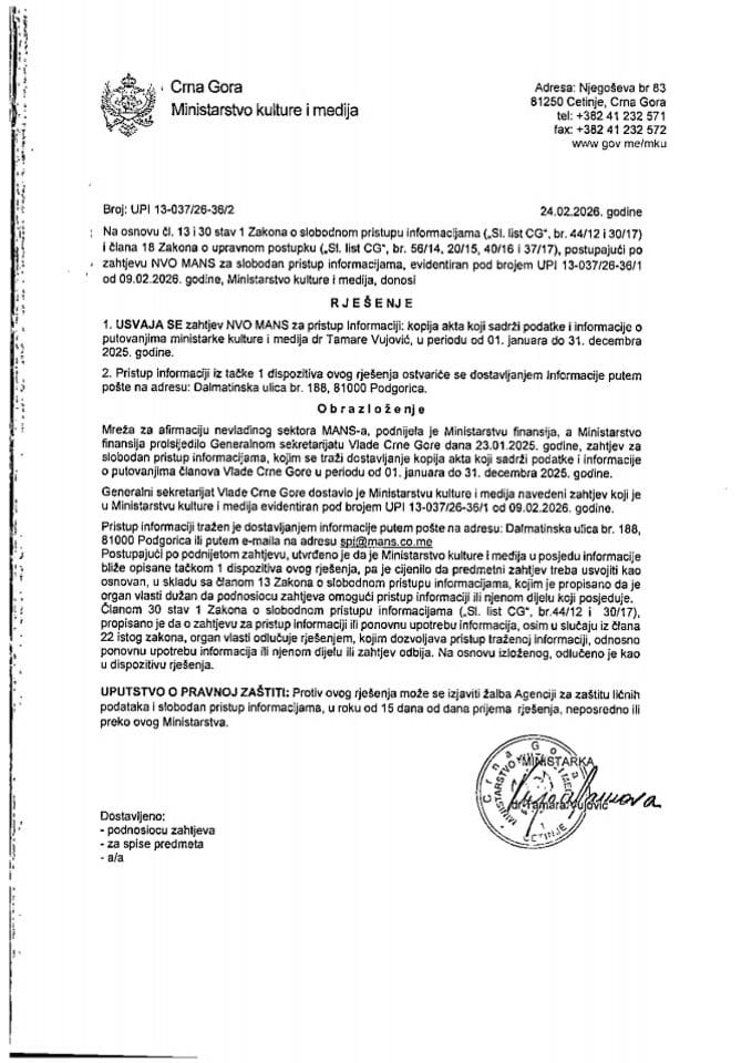 Rj.SPI MANS putovanja