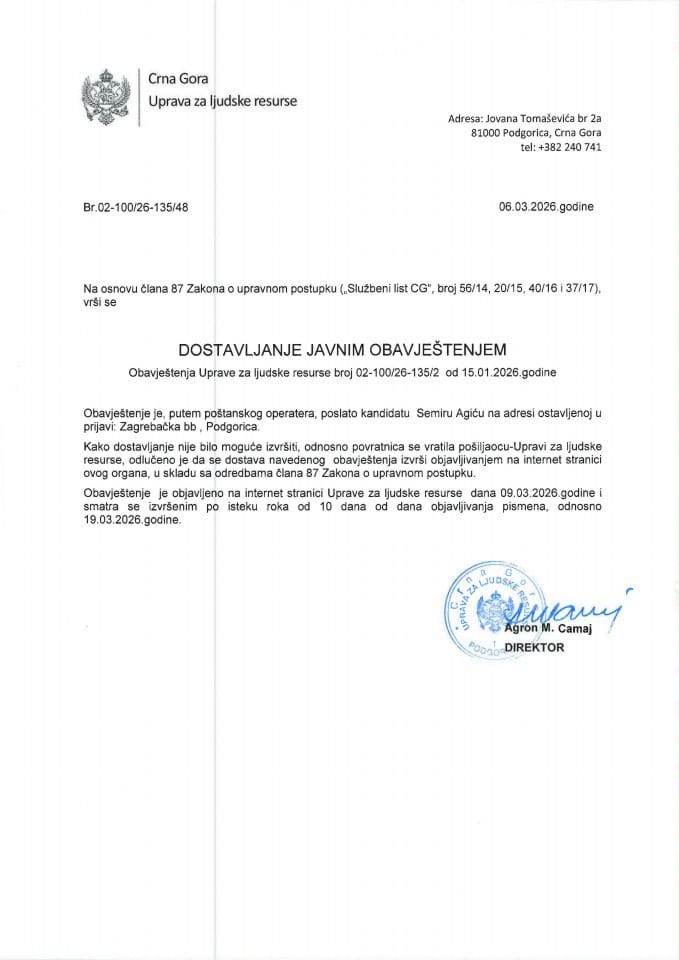 Javni oglas-02-100-23-323-3 od 27.01.2023-za potrebe MUP-a-SEMIR AGIĆ_135_2_15.01