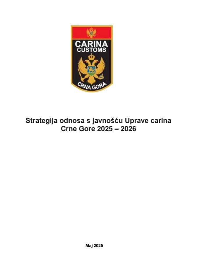 Strategija odnosa sa javnošću 2025-2026