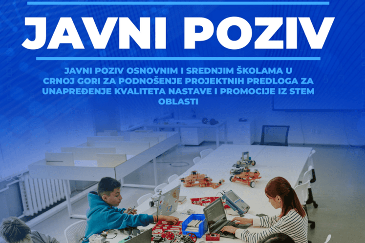 JAVNI POZIV školama za podnošenje projektnih predloga za unapređenje STEM nastave