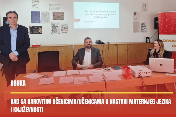 Rad sa darovitim učenicima/učenicama u nastavi maternjeg jezika i književnosti