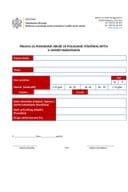 Prijava za pohađanje obuka