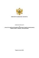 Koncesioni akt o lokalitetu nemetalične mineralne sirovine tehničko-građevinskog kamena ležišta “Gradina” opština Berane