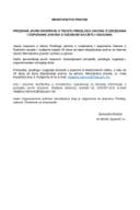 Program javne rasprave o tekstu Predloga zakona o izmjenama i dopunama Zakona o Sudskom savjetu i sudijama