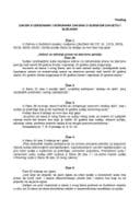 Predlog zakona o izmjenama i dopunama Zakona o SS i sudijama