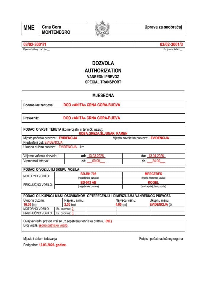 ANITA 03-02-3001-mart-mjesečna