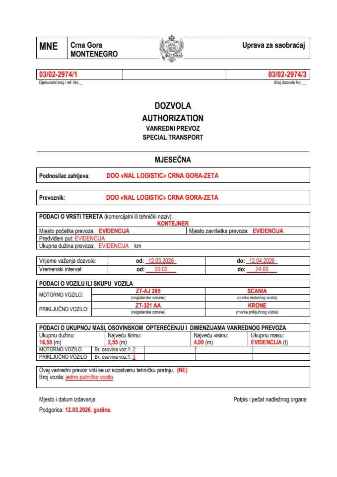 NAL LOGISTIC 03-02-2974-mart-mjesečna