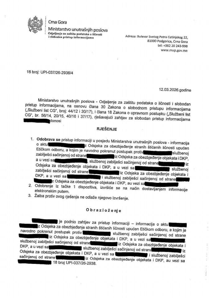 rješenje br. 18-UPI-037/26-2938/4