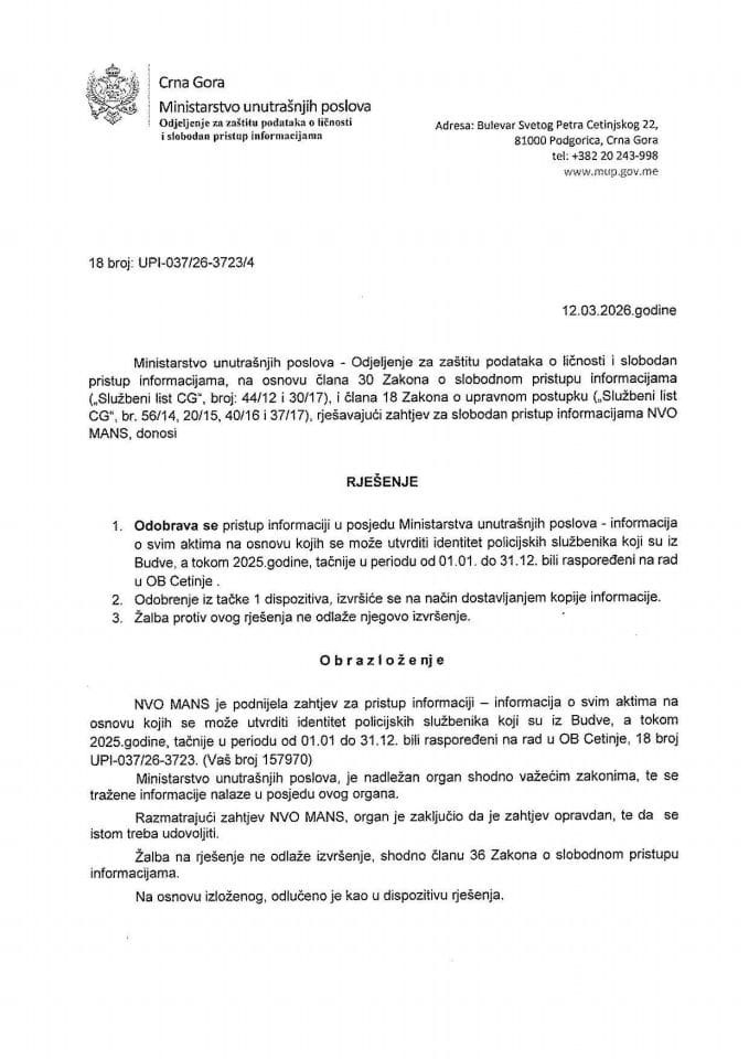 rješenje br. 18-UPI-037/26-3723/4