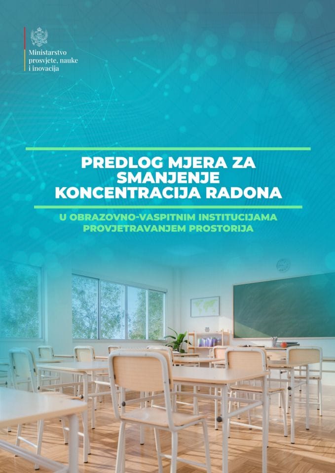 Predlog mjera za smanjnje koncentracije radona u obrazovno-vaspitnim ustanovama