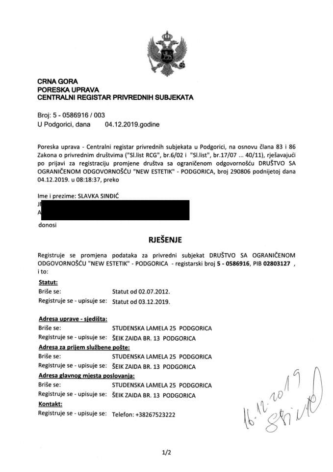 Informacija III 05/02-UP-299/5-25