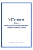 VETpreneur Bilten Projekat podržava stručno obrazovanje i obuku na Zapadnom Balkanu