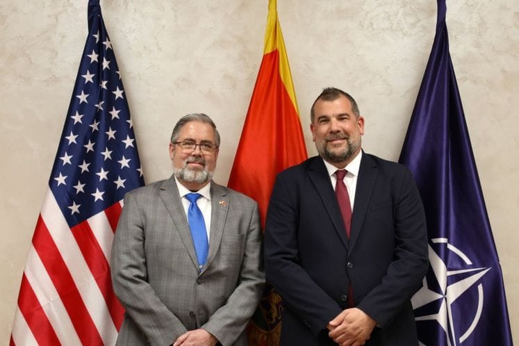 Krapović i Kiz o odbrambenoj saradnji CG i SAD