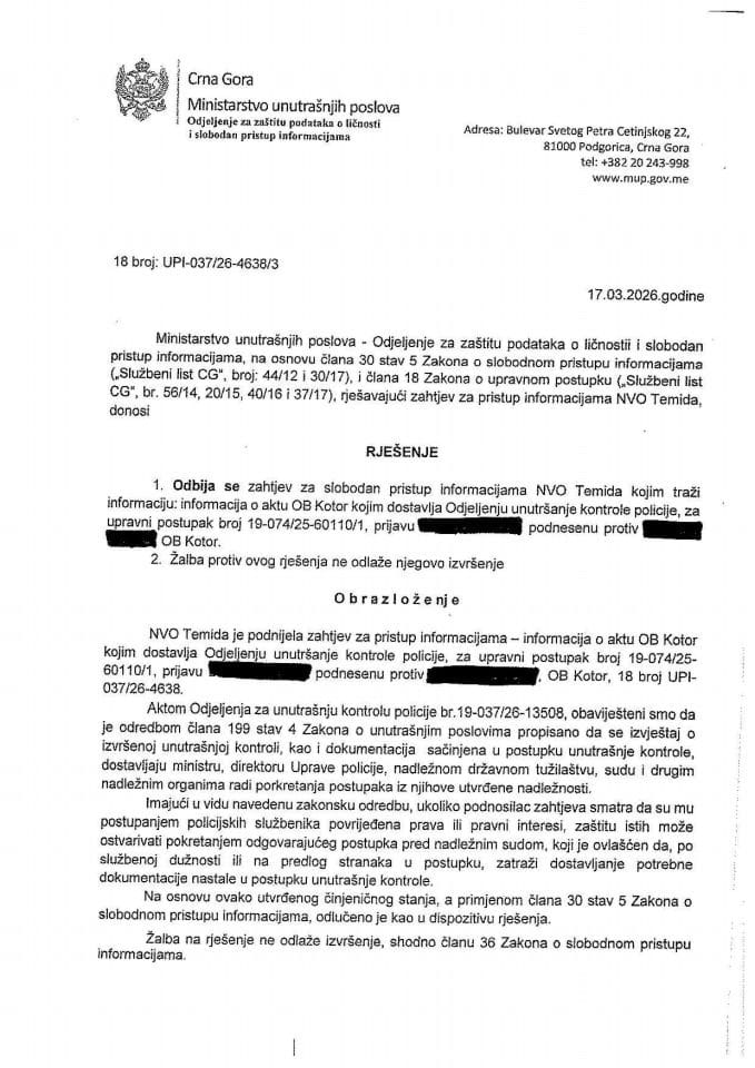 rješenje br. 18-UPI-037/26-4638/3