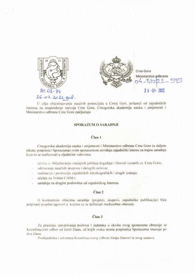 Inf. po Rješenju UPI broj:12-037/26-283/4