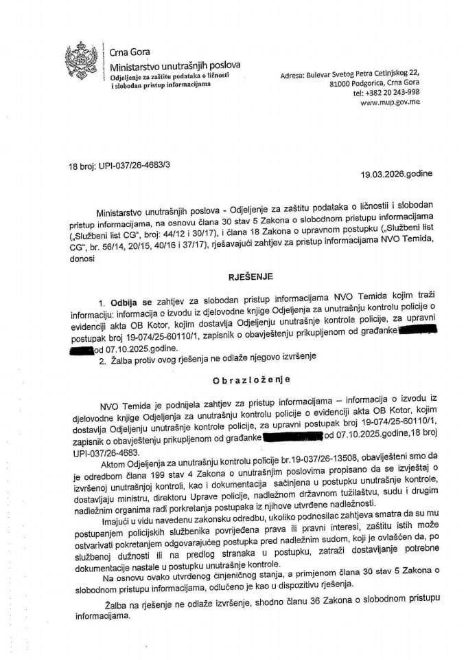 rješenje broj 037-26-4683/3