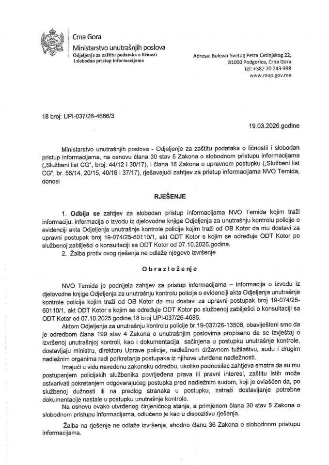 rješenje broj 037-26-4686/3