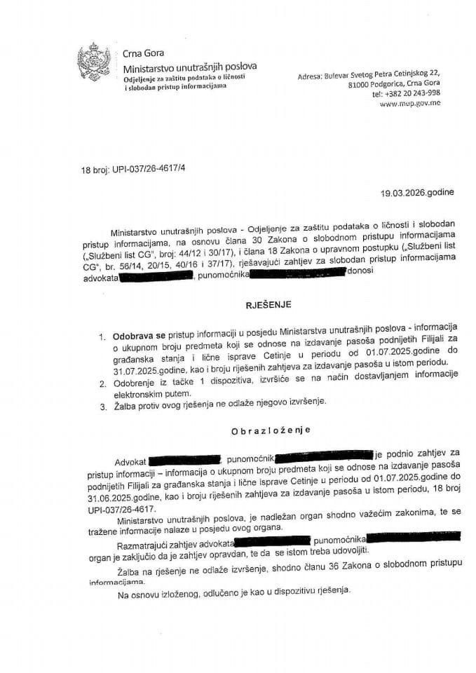 rješenje br. 18-UPI-037/26-4617/4