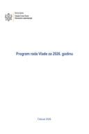 Predlog programa rada Vlade za 2026. godinu sa Izvještajem o realizaciji Srednjoročnog programa rada Vlade 2024-2027, u 2025. godini i Izvještajem o realizaciji zaključaka Vlade Crne Gore u 2025. godini Predlog programa rada Vlade za 2026. godinu sa Izvještajem o realizaciji Srednjoročnog programa rada Vlade 2024-2027, u 2025. godini i Izvještajem o realizaciji zaključaka Vlade Crne Gore u 2025. godini