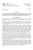 Predlog platforme za zvaničnu posjetu potpredsjednika Vlade za međunarodne odnose i ministra vanjskih poslova Crne Gore mr Ervina Ibrahimovića Kirgiskoj Republici i otvaranje Konzulata Crne Gore na čelu sa počasnim konzulom, Biškek, 22-24. mart 2026.