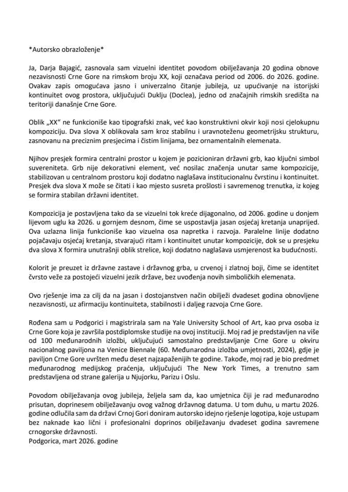 Autorsko obrazloženje