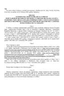 Odluka o izmjenama i dopuni Odluke o uvođenju međunarodnih restriktivnih mjera utvrđenih odlukama Savjeta Evropske unije i regulativama Evropske unije u vezi sa situacijom u Republici Bjelorusiji i umiješanost Republike Bjelorusije u agresiju Ruske Federacije na Ukrajinu