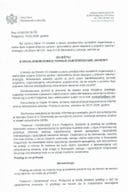 ИЗВЈЕШТАЈ О ОБАВЉЕНОМ КОНСУЛТОВАЊУ ЗАИНТЕРЕСОВАНЕ ЈАВНОСТИ - Закон о обезбјеђивању здравствено исправне воде за пиће