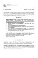 Zahtjev za slobodan pristup informacijama Rešad Čikić ponovni postupak