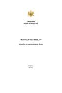 Uputstvo za samoevaluaciju škola