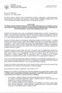 Javni poziv za NVO predstavnike za rad u Sketorskom monitoring odboru za OP ENV 2024-2027