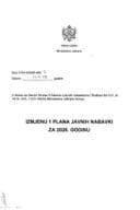 02 Izmjena 1 Plana javnih nabavki
