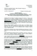 Dopunski zapisnik o izvršenom redovnom inspekcijskom nadzoru u JZU Klinički centar Crne Gore