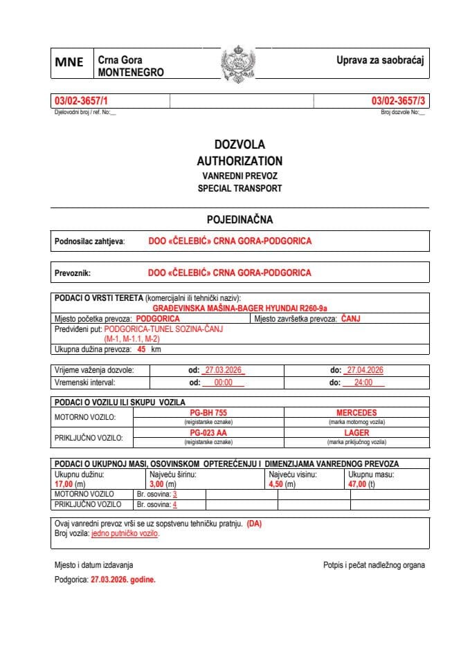 ČELEBIĆ 03-02-3657