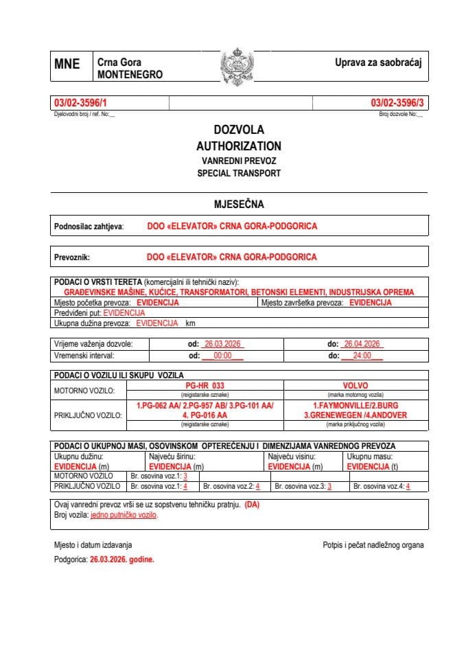 ELEVATOR 03-02-3596-april-mjesečna