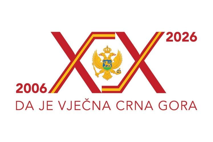 Vizuelni identitet za obilježavanje jubileja - 20 godina od obnove nezavisnosti Crne Gore
