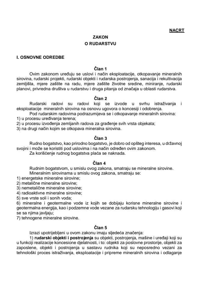 2.Zakon o rudarstvu F