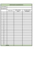 Obrazac za dnevnik muže 2026. godina