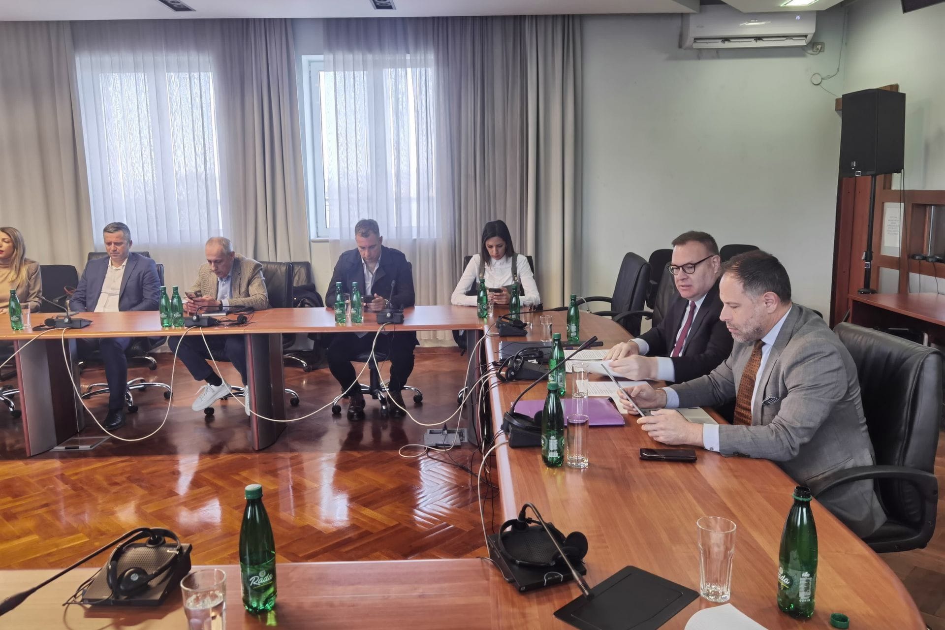 Sastanak u Ministarstvu vanjskih poslova sa visoko rukovodnim kadrom u Vladi Crne Gore, na temu međunarodne razvojne saradnje i međunarodne humanitarne pomoći