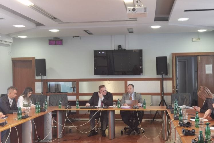 Састанак у Министарству вањских послова са високо руководним кадром у Влади Црне Горе, на тему међународне развојне сарадње и међународне хуманитарне помоћи