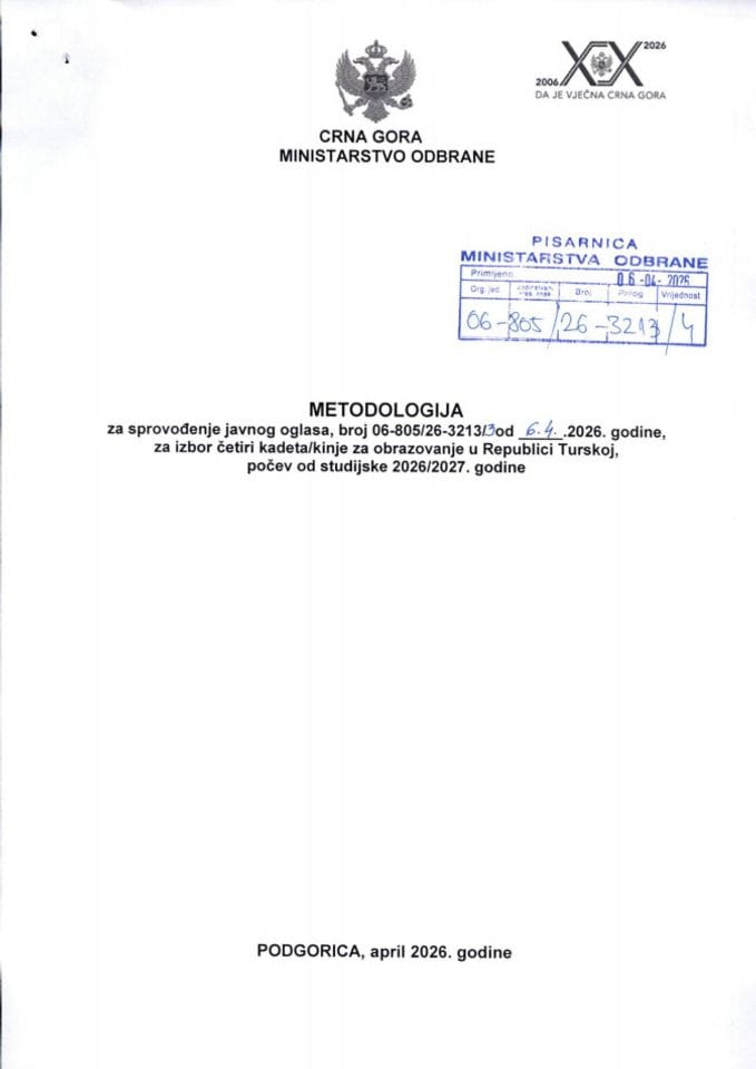 Методологија - Турска